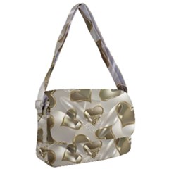   Golden Hearts Courier Bag