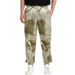   Golden Hearts Men s Elastic Waist Pants by Galinka