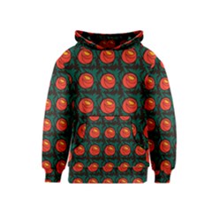 Rose Ornament Kids  Pullover Hoodie by SychEva