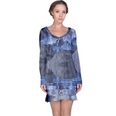 Bluemountains Long Sleeve Nightdress by LW323