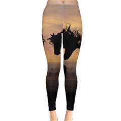 Evening Horses Leggings 