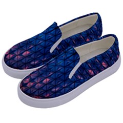 Abstract3 Kids  Canvas Slip Ons by LW323