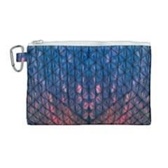 Abstract3 Canvas Cosmetic Bag (large) by LW323