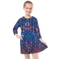 Abstract3 Kids  Quarter Sleeve Shirt Dress by LW323
