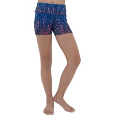 Abstract3 Kids  Lightweight Velour Yoga Shorts by LW323