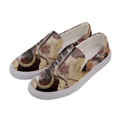 Guitar Women s Canvas Slip Ons by LW323
