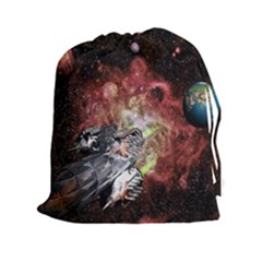 Space Drawstring Pouch (2xl) by LW323