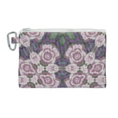Lilac s  Canvas Cosmetic Bag (large) by LW323