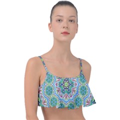 Hawaii Frill Bikini Top by LW323