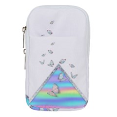 Minimal Holographic Butterflies Waist Pouch (Small)