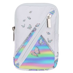 Minimal Holographic Butterflies Belt Pouch Bag (Large)