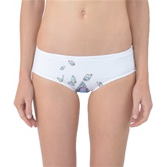 Minimal Holographic Butterflies Classic Bikini Bottoms