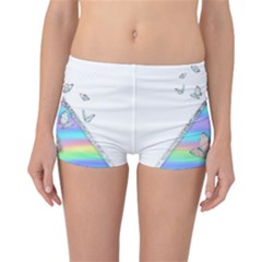 Minimal Holographic Butterflies Reversible Boyleg Bikini Bottoms