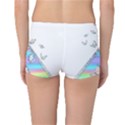 Minimal Holographic Butterflies Reversible Boyleg Bikini Bottoms View2