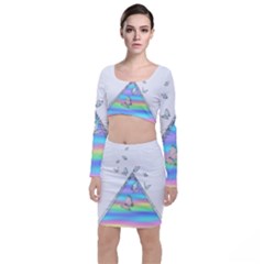 Minimal Holographic Butterflies Top and Skirt Sets