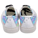 Minimal Holographic Butterflies Women s Classic Low Top Sneakers View4