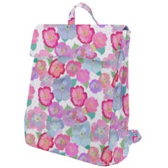 Bright, Joyful Flowers Flap Top Backpack by SychEva