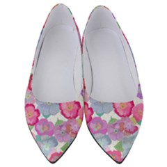 Bright, Joyful Flowers Women s Low Heels by SychEva