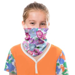 Bright, Joyful Flowers Face Covering Bandana (kids) by SychEva