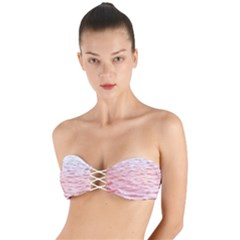 Tropical Ocean Twist Bandeau Bikini Top by gloriasanchez