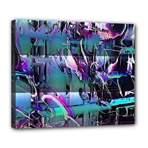 Technophile s Bane Deluxe Canvas 24  X 20  (stretched) by MRNStudios
