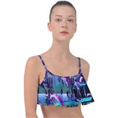 Technophile s Bane Frill Bikini Top by MRNStudios