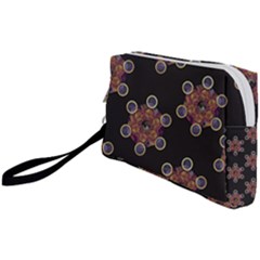 Metatron Cube Wristlet Pouch Bag (small) by gloriasanchez