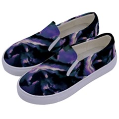 Abstract Wannabe Kids  Canvas Slip Ons by MRNStudios