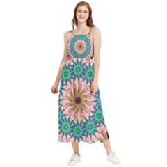 Mandala Boho Sleeveless Summer Dress