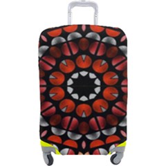 Kaleid Geometric Metal Color Luggage Cover (large) by alllovelyideas