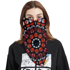 Kaleid Geometric Metal Color Face Covering Bandana (triangle)