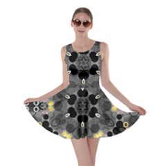 Abstract Geometric Kaleidoscope Skater Dress