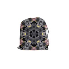 Abstract Geometric Kaleidoscope Drawstring Pouch (Small)