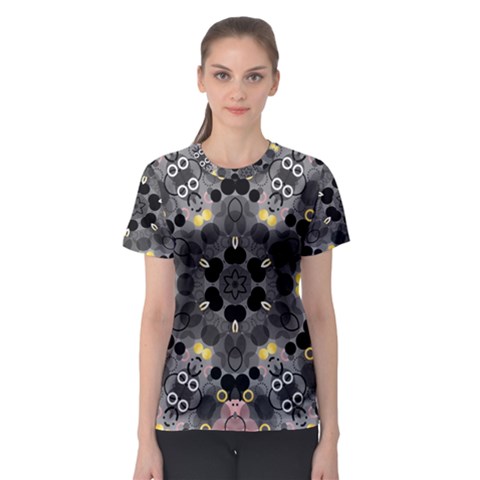 Abstract Geometric Kaleidoscope Women s Sport Mesh Tee by alllovelyideas