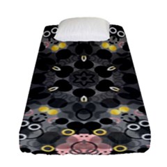 Abstract Geometric Kaleidoscope Fitted Sheet (Single Size)