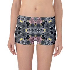 Abstract Geometric Kaleidoscope Boyleg Bikini Bottoms