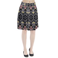 Abstract Geometric Kaleidoscope Pleated Skirt