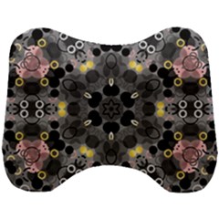 Abstract Geometric Kaleidoscope Head Support Cushion