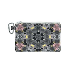 Abstract Geometric Kaleidoscope Canvas Cosmetic Bag (Small)