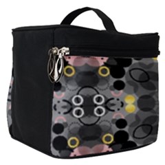 Abstract Geometric Kaleidoscope Make Up Travel Bag (Small)