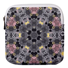 Abstract Geometric Kaleidoscope Mini Square Pouch