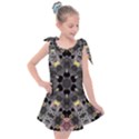 Abstract Geometric Kaleidoscope Kids  Tie Up Tunic Dress View1