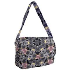 Abstract Geometric Kaleidoscope Courier Bag