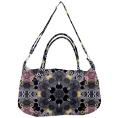 Abstract Geometric Kaleidoscope Removal Strap Handbag