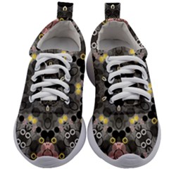 Abstract Geometric Kaleidoscope Kids Athletic Shoes