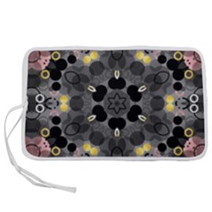 Abstract Geometric Kaleidoscope Pen Storage Case (M)