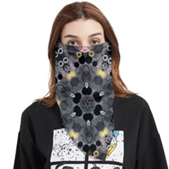 Abstract Geometric Kaleidoscope Face Covering Bandana (Triangle)