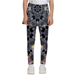 Abstract Geometric Kaleidoscope Kids  Skirted Pants by alllovelyideas