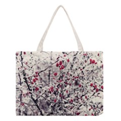 Berries In Winter, Fruits In Vintage Style Photography Medium Tote Bag by Casemiro