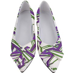 Multicolored Abstract Print Women s Bow Heels by dflcprintsclothing